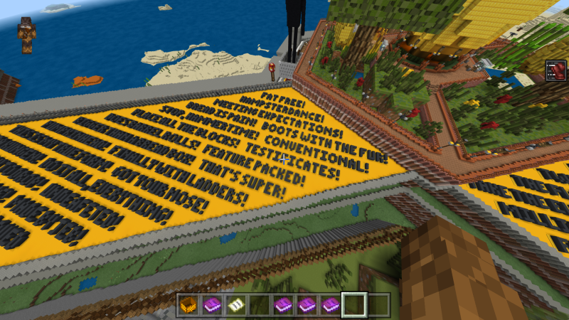 Illustration for article titled El mapa conmemorativo que ha hecho Minecraft por su cumpleaños es impresionante y está lleno de secretos